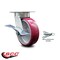 Service Caster 6 Inch Kingpinless Poly on Aluminum Wheel Caster with Brake and Swivel Lock SCC SCC-KP30S620-PAR-SLB-BSL - alternate 3